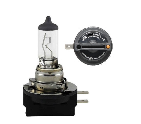 Bec auto halogen OSRAM H8B 12V; 35W; PGJY19-1; 64242, 1 buc