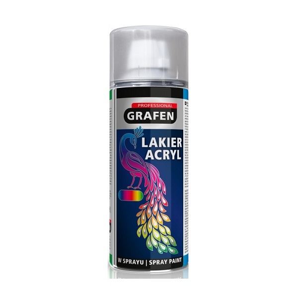 Spray vopsea Grafen Professional 400 ml; RAL 3020; rosu trafic