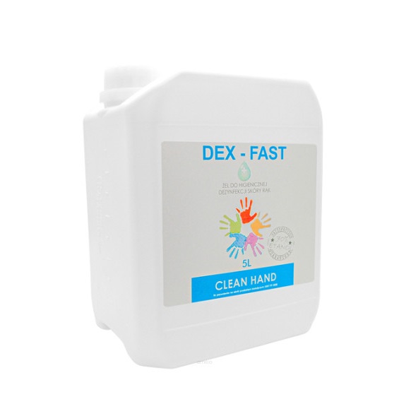 Gel dezinfectant maini DEX FAST 5 litri