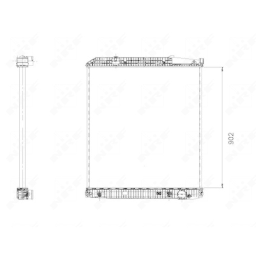 NRF Radiator, racire motor