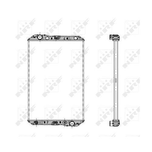 NRF Radiator, racire motor