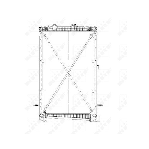 NRF Radiator, racire motor