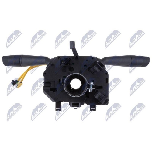 Comutator coloana directie Fiat Grande Punto 2005-, Punto Evo 2008-, semnalizare claxon, comutator lumini, stergatoare, cu spira airbag, pentru vehicule fara senzor unghi de virare, 735521316
