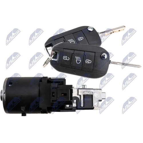 Contact pornire Citreon C3 2009-, C4 Cactus 2014-, C5 3 2008-, Jumpy 2016-, Peugeot 208 2012-, 308 2 2013-, 2008 2013-, 3008 2009-, Expert 2007-, 3 Pini-doua chei cu telecomanda inclusa, 9673257480