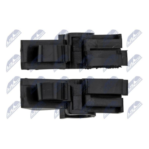 Set cleme fixare polita portbagaj Fiat Grande Punto 2005-, Punto Evo 2009-, Panda 2012-, Stilo 2001-, Stanga, Dreapta, 71719953