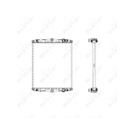 NRF Radiator, racire motor