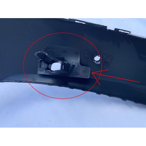 Bara fata Vw Passat (B7 (36)) 11.2010-, Grunduita, cu gauri pentru spalator faruri and 4 parking sensors holes,SUPORTI SPALATOARE DEZLIPITE- VEZI POZE