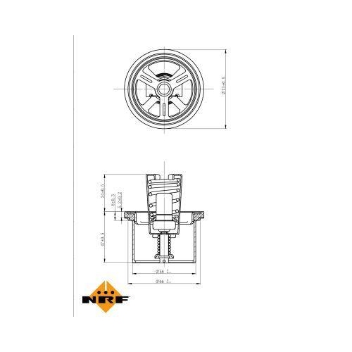 NRF termostat,lichid racire