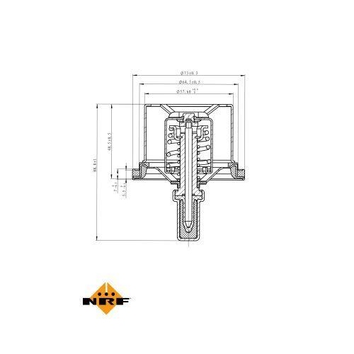 NRF termostat,lichid racire