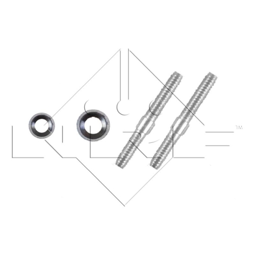 Condensator climatizare, Radiator clima Chevrolet Cruze (J300/ J305), Orlando (J309); Opel Astra J, Cascada (W13), Zafira B (A05), Zafira Tourer C (P12), 1.4 benzina, 1.6 benzina, NRF, 13267648