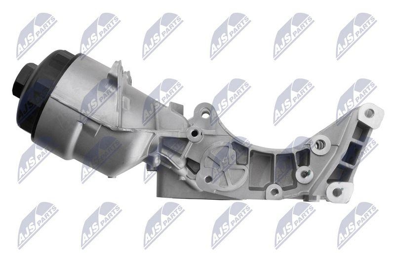 Capac, carcasa filtru ulei BMW Seria 320i, 323i, 325xi, 328i, 330i, 330xi 1997-, 520i, 523i, 525i, 530i 1995-, 520i, 525i, 530i 2001-, 728i 1995-, 730i 2003-, X3 2.5, 3.0 2003-, X5 3.0 2000-, Z3 2.8, 3.0 1998-, Z4 2.2, 2.5, 3.0 2002-; 11421713838; NTY