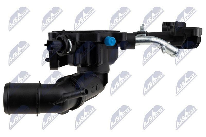 Termostat cu carcasa Fiat Tipo 1.6 D 2016-, Doblo 1.6 D 2016, 500l/500x 1.6 D 2012-, Jeep Renegade 1.6 CRD 2014-; 55254237; NTY, aftermarket