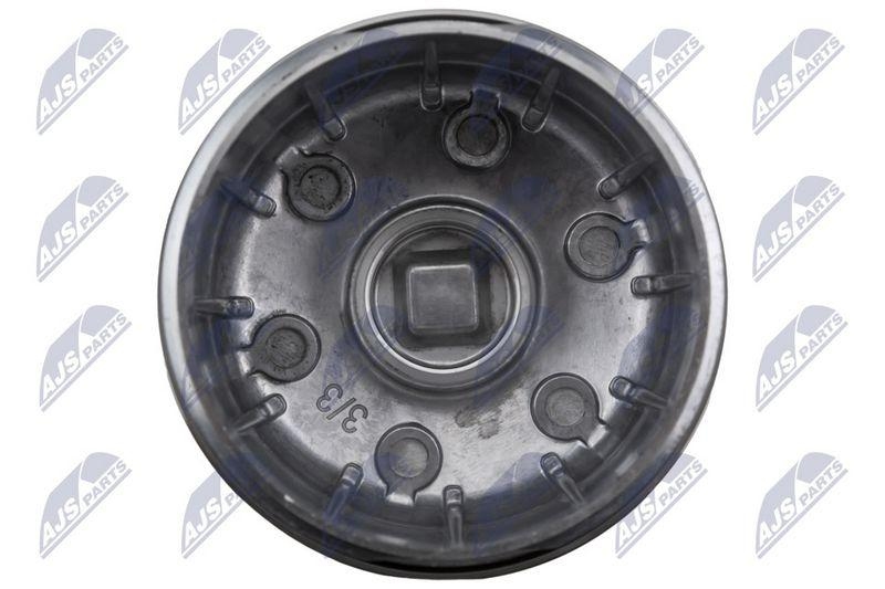 Capac, carcasa filtru ulei Opel Astra G 1.8 2000-, Vectra B 1.8 1995-; 90543942; NTY, aftermarket