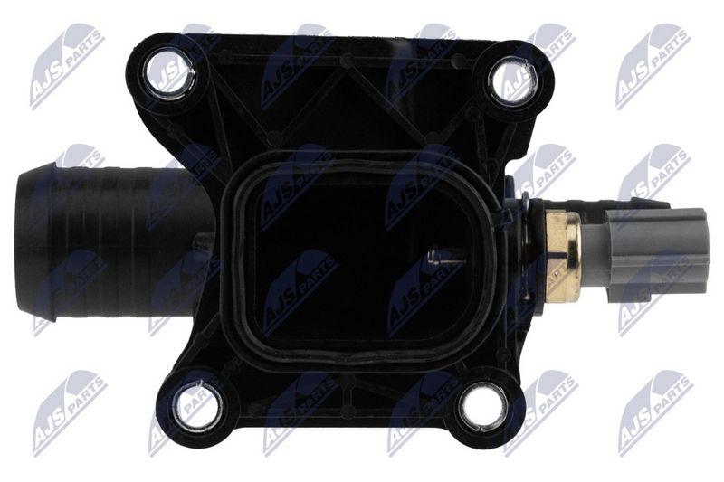 Termostat cu carcasa Land Rover Freelander 2 2006-2014, Range Rover Evoque 2012-, Range Rover Sport 2014-, Discovery Sport 2015-; LR057501; NTY, aftermarket