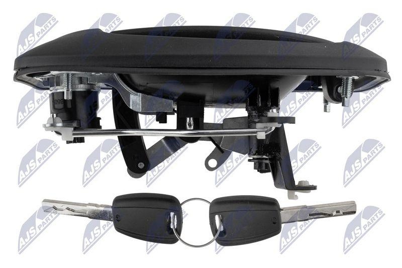 Maner exterior usa Citroen Jumper 2006-, Fiat Ducato 2006-, Peugeot Boxer 2006-, Iveco Daily 2016-; partea din fata, cu doua chei incluse; 735469968; NTY, aftermarket