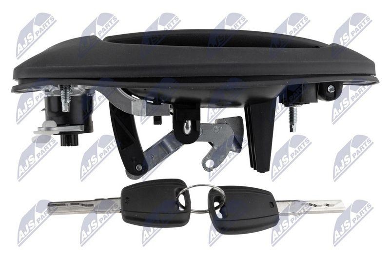 Maner exterior usa Citroen Jumper -2006, Fiat Ducato -2006, Peugeot Boxer -2006; partea din fata, stanga, cu doua chei; 735423244; NTY, aftermarket