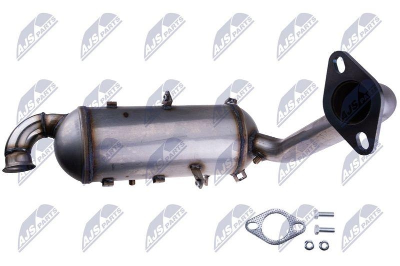 Filtru particule diesel Ford Focus II 1.6 TDCI 2004-2012; material Cordierit, Euro 4 / 5; 1619831; NTY, aftermarket