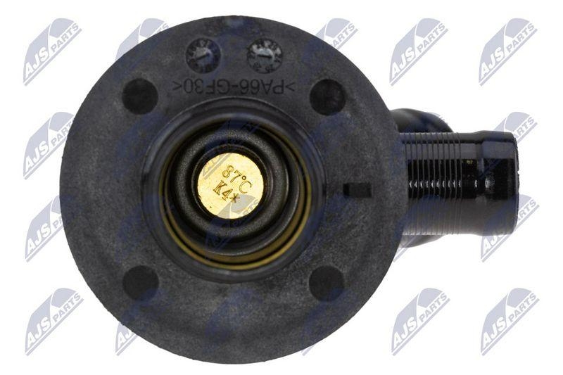 Termostat cu carcasa Renault Twingo III 0.9 TCE / 1.0 SCE 2014-, Smart Forfour 453 0.9 / 1.0 2014-; 110612674R; NTY, aftermarket