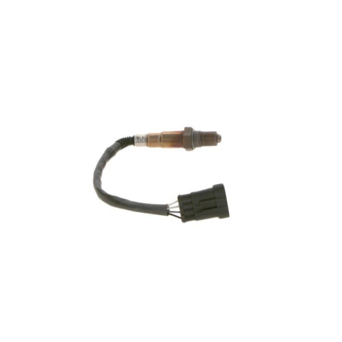 Sonda lambda Alfa Romeo 147, 166, Giulietta, GT, GTV, MiTo, Spider; Fiat 500, Albea, Brava, Bravo, Doblo, Fiorino, Grande Punto, Idea, Linea, Marea, Palio, Panda, Punto, Qubo, Siena, Stilo, Strada; Iveco Daily; , in fata catalizator, BOSCH