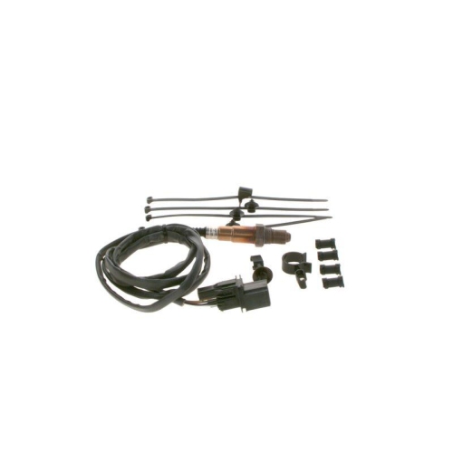 Sonda lambda Audi A3, A4, A6, TT; Seat Exeo, Ibiza, Leon, Toledo; Skoda Octavia; VW Bora, Golf, Jetta, New Beetle, Passat, Phaeton, Polo, Sharan, Touareg, Transporter, in fata catalizatorului, BOSCH