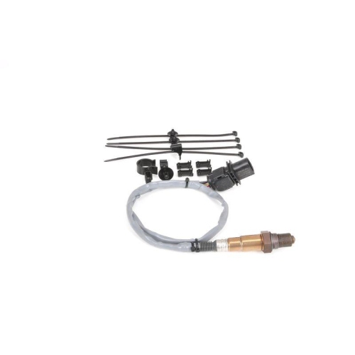 Sonda lambda Audi A3, A4, A5, A6, A7, Q3, Q5, Q7; Seat Alhambra, Altea, Cordoba, Ibiza, Leon, Toledo; Skoda Fabia, Octavia, Roomster, Superb; VW Amarok, Caddy, CC, Crafter, Golf, Jetta, Passat, Polo, Sharan, Tiguan, in fata catalizatorului, BOSCH