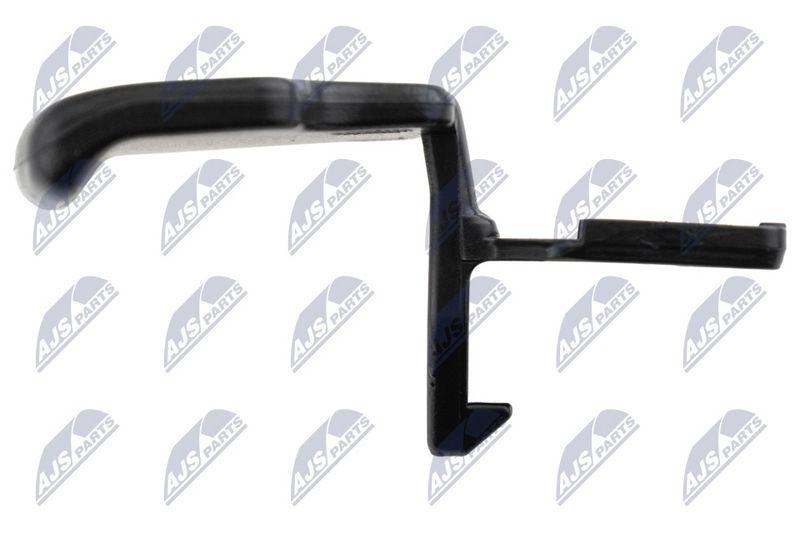 Clapeta inchizatoare cotiera Mitsubishi Asx 2010-, Outlander 2007-, C-Crosser 2007-, Peugeot 4007 2007-; inferioara, partea soferului; 8011A409; NTY, aftermarket