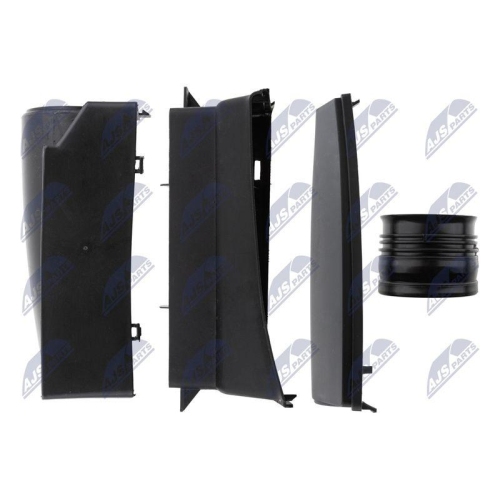 Deflector de aer, motor, priza aer, motor : 1.6tdi, 1.9tdi, 2.0tdi, Audi A3 2004-, Seat Altea 2004-, Leon 2006-, Toledo 2005-, Skoda Octavia 2 2004-, Superb 2008-, Yeti 2010-, Vw Caddy 2011-, Eos 2006-, Golf 5 2003-, Golf 6 2, 1K0805971C