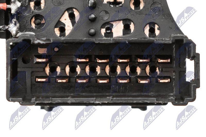 Comutator coloana directie Renault Clio II 1998-; functii: semnalizare, lumini, proiectoare ceata fata, spate; 7701066570; NTY, aftermarket