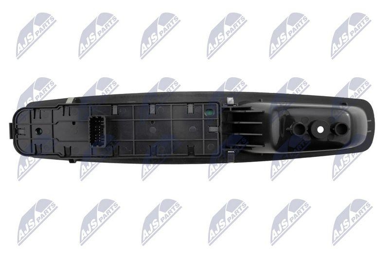 Comutator macara geam Renault Grand Scenic III 2008-, Megane III 2008-, Scenic III 2008-; 809610017R; NTY, aftermarket