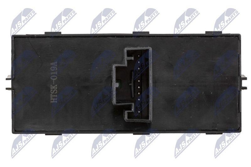 Comutator macara geam Skoda Octavia 2013-; cromat; 5E0959857; NTY, aftermarket