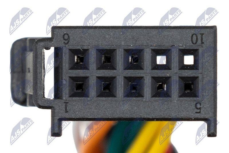 Nuca schimbator viteze VW Golf VI 2008-, Golf VII 2013-, Golf Plus 2005-, Passat B8 2014-, Skoda Superb 2015-, Octavia III 2012-, Seat Leon 2012-, Ibiza 2017-; cutie viteze automata, mata, iluminare culoare alba; VW-063; NTY, aftermarket