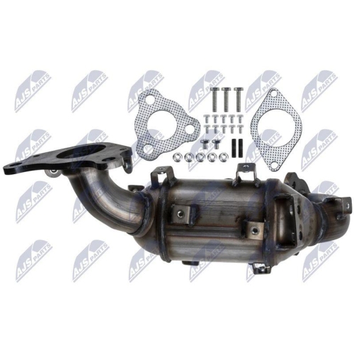 Catalizator Dacia Dokker 1.2tce 2012-, Duster 1.2tce 2013-, Sandero 2 0.9tce 2013-, Renault Clio 4 0.9tce 2012-, 1.2tce 2013-, Kadjar 1.2tce 2015-, Megane 3 1.2tce 2012-, Megane 4 1.2tce 2015-, Euro 6, 208A01970R