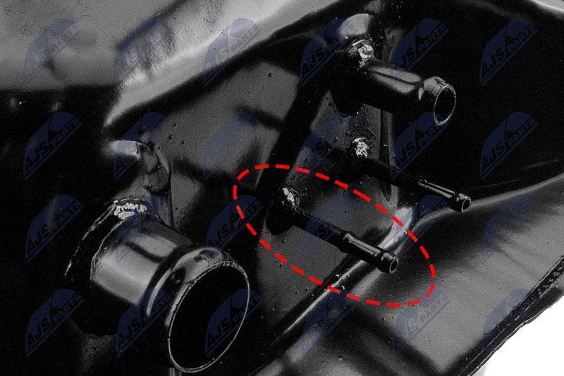 Rezervor combustibil Mitsubishi Outlander 2.0, 2.2 DID, 2.4, 3.0 2006-, Asx 1.8, 2.2 DI-D 2010-, Eclipse Cross 1.5 2018-, Citroen C-Crosser 2.2 HDI 2008-, Peugeot 4007 2.2 HDI 2007-; model SUA; 1700B668; NTY, aftermarket