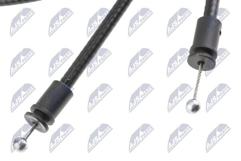 Cablu deschidere, capota motor BMW Seria 3 (E90 / E91) 2004-; 51237060552; NTY, aftermarket