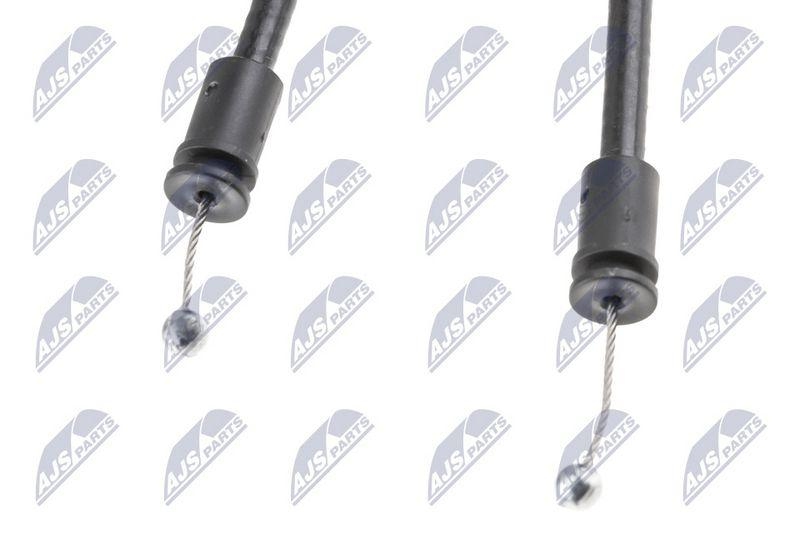 Cablu deschidere, capota motor BMW 5 (E60 / E60n / E61 / E61n) 2001-; 51237184454; NTY, aftermarket