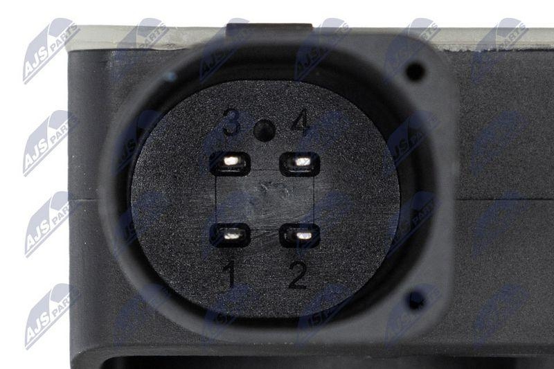 Senzor nivel faruri Audi Q7 2006-2015, VW Touareg 2002-2010; partea din fata, stanga, fara suspensie pneumatica; 7L6616213; NTY, aftermarket