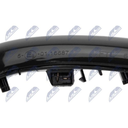 Lampa semnalizare LED Vw Golf 5 2003-2009, Eos 2006-2008, Passat 2003-2011, Sharan 2003-2010, Skoda Superb 2002-2008, Seat Alhambra 2009-2010, Dreapta, Gri-, Fumuriu, 1K0949102