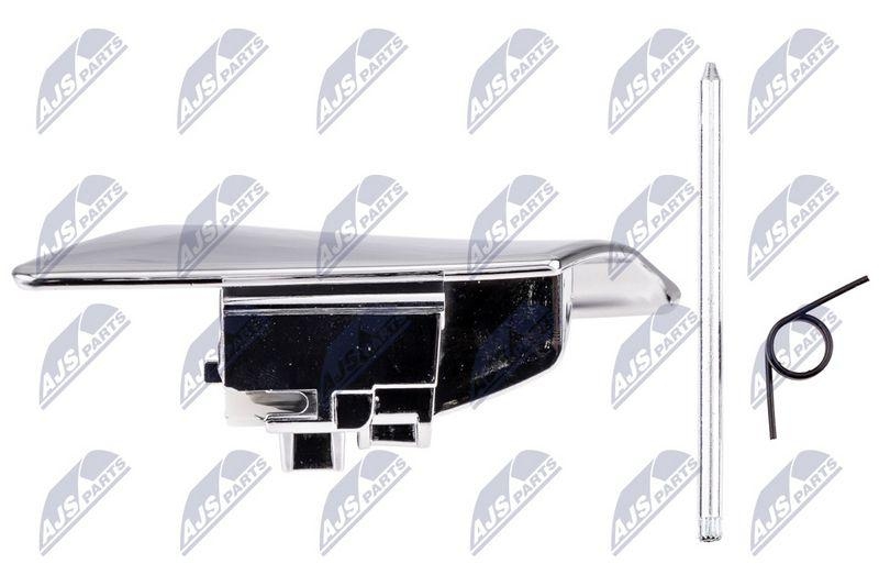 Element reglaj spatar scaun Mercedes Clasa C Coupe (C204) 2011-, Clasa E Coupe (C207) 2009-, E Cabrio A 207 2010-; partea dreapta, argintiu deschis; A2079108606; NTY, aftermarket