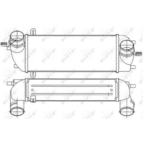 NRF Intercooler, compresor