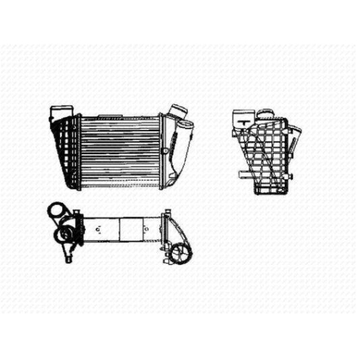 NRF Intercooler, compresor