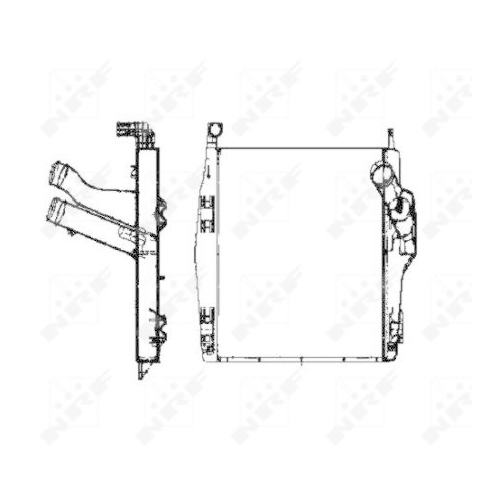 NRF Intercooler, compresor