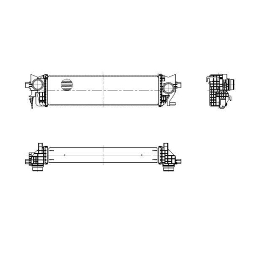 NRF Intercooler, compresor