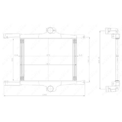 NRF Intercooler, compresor