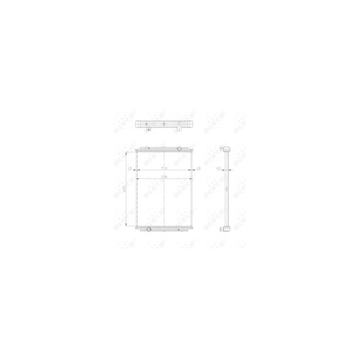 NRF Radiator, racire motor