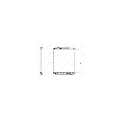 NRF Radiator, racire motor