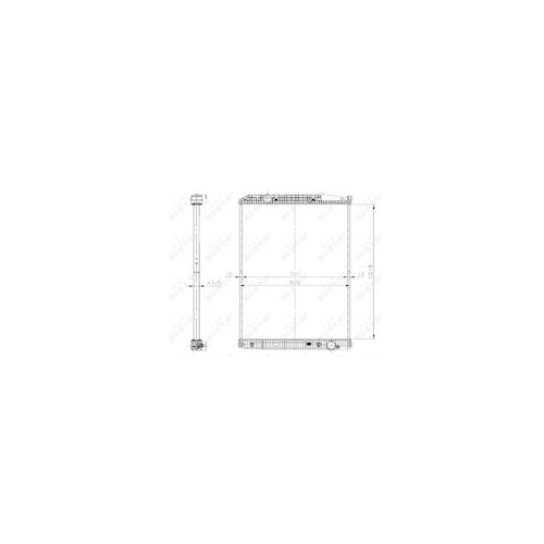 NRF Radiator, racire motor
