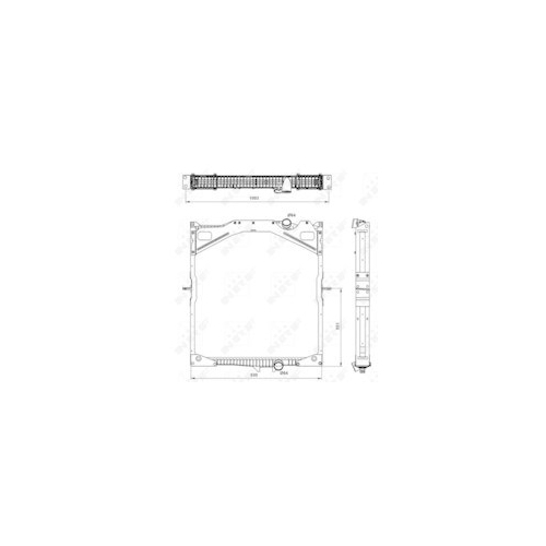 NRF Radiator, racire motor