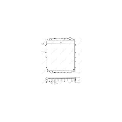 NRF Radiator, racire motor