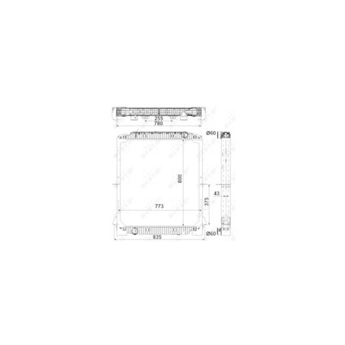 NRF Radiator, racire motor