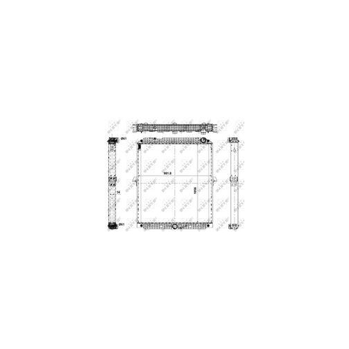 NRF Radiator, racire motor